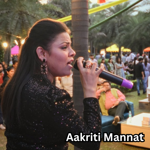 Aakriti Mannat female singer in delhi