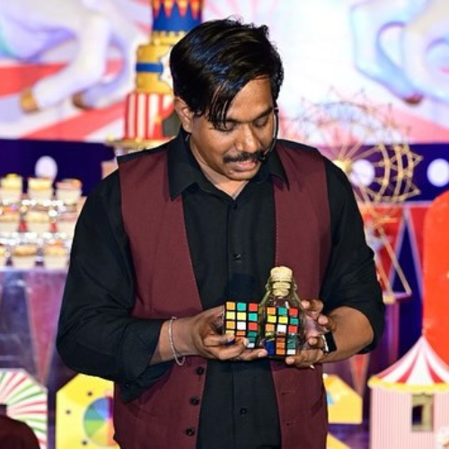 Vivek Ranjit Magic show in kerala
