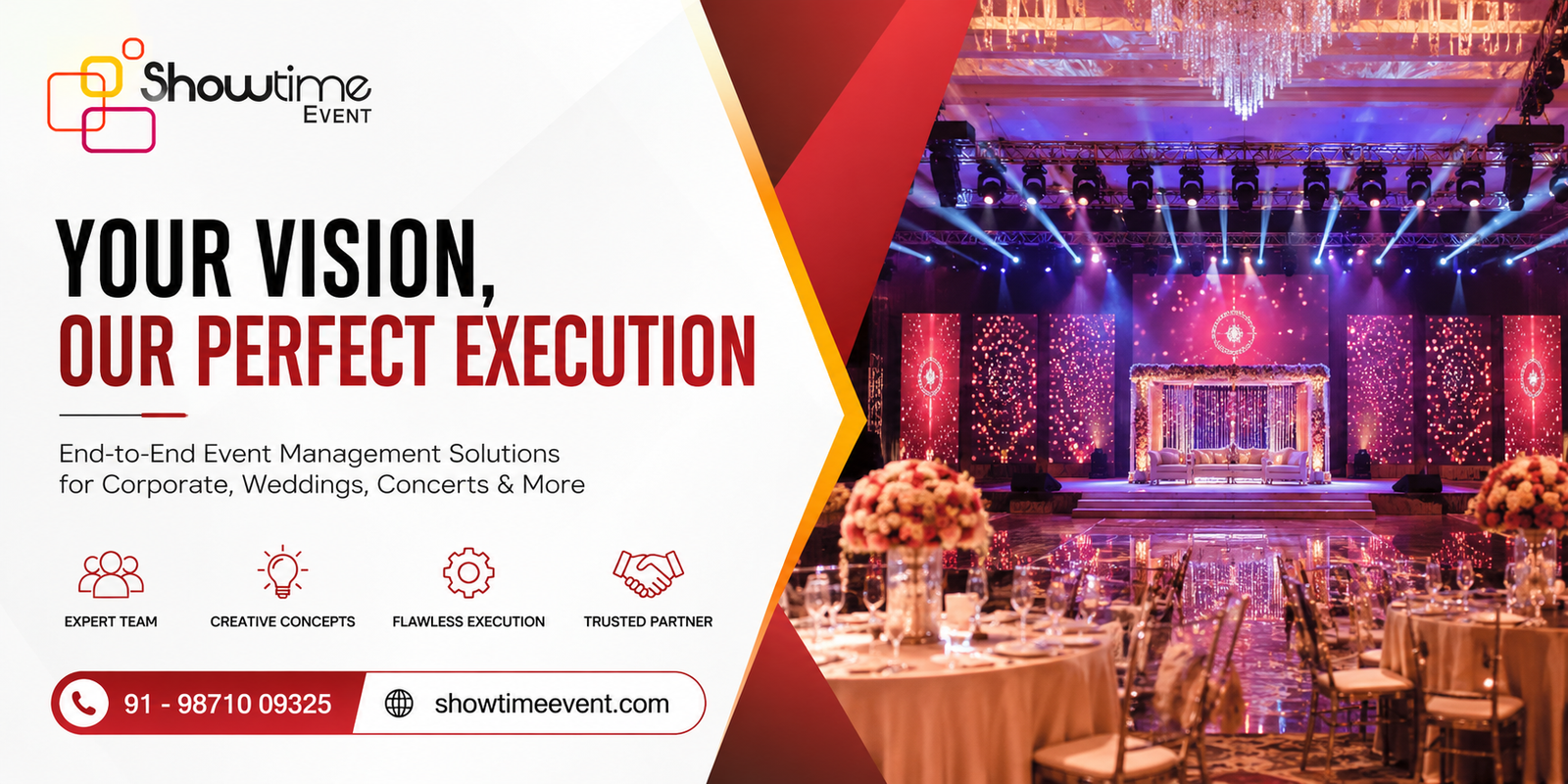 Why Showtime Event is Trusted for Large-Scale Events in Delhi NCR