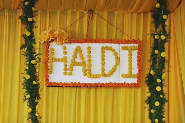 Haldi Function Decoration in Delhi, Gurgaon, Noida, Faridabad