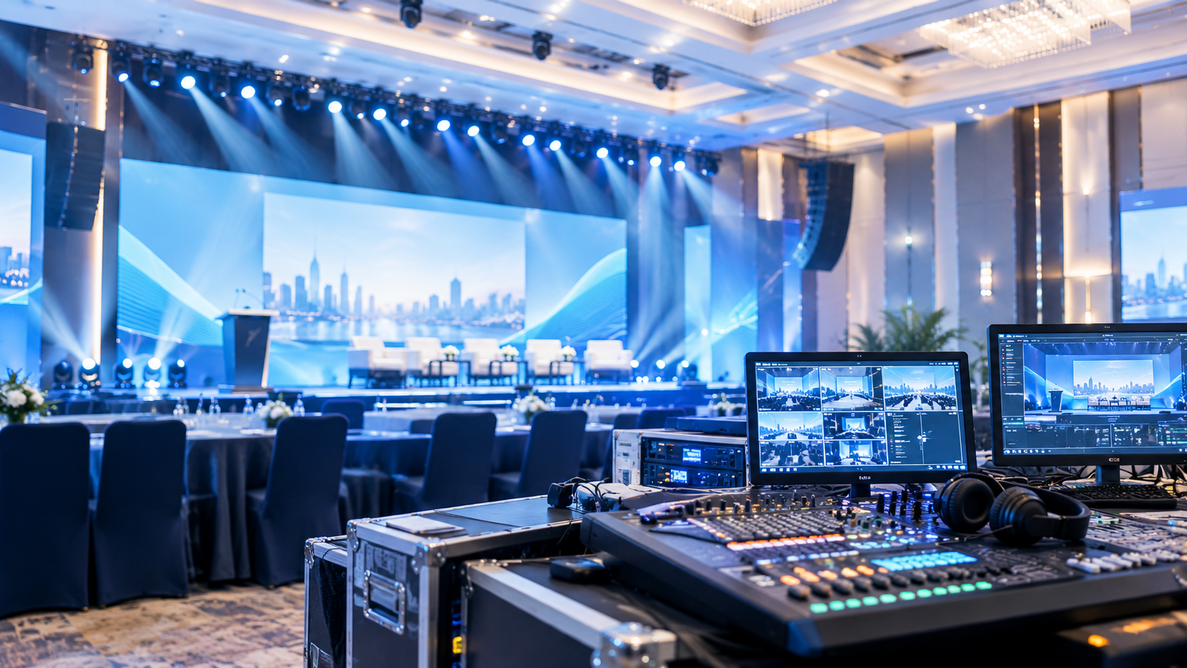 Audio-Visual Services for Conferences