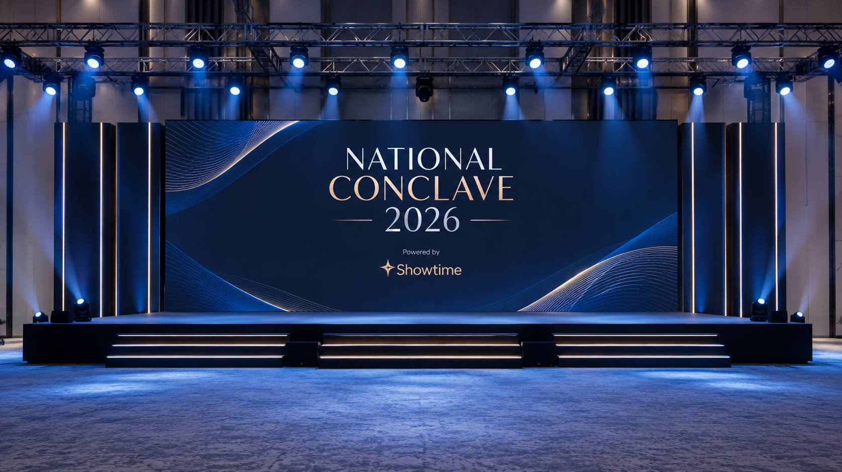 Gala arena stage display